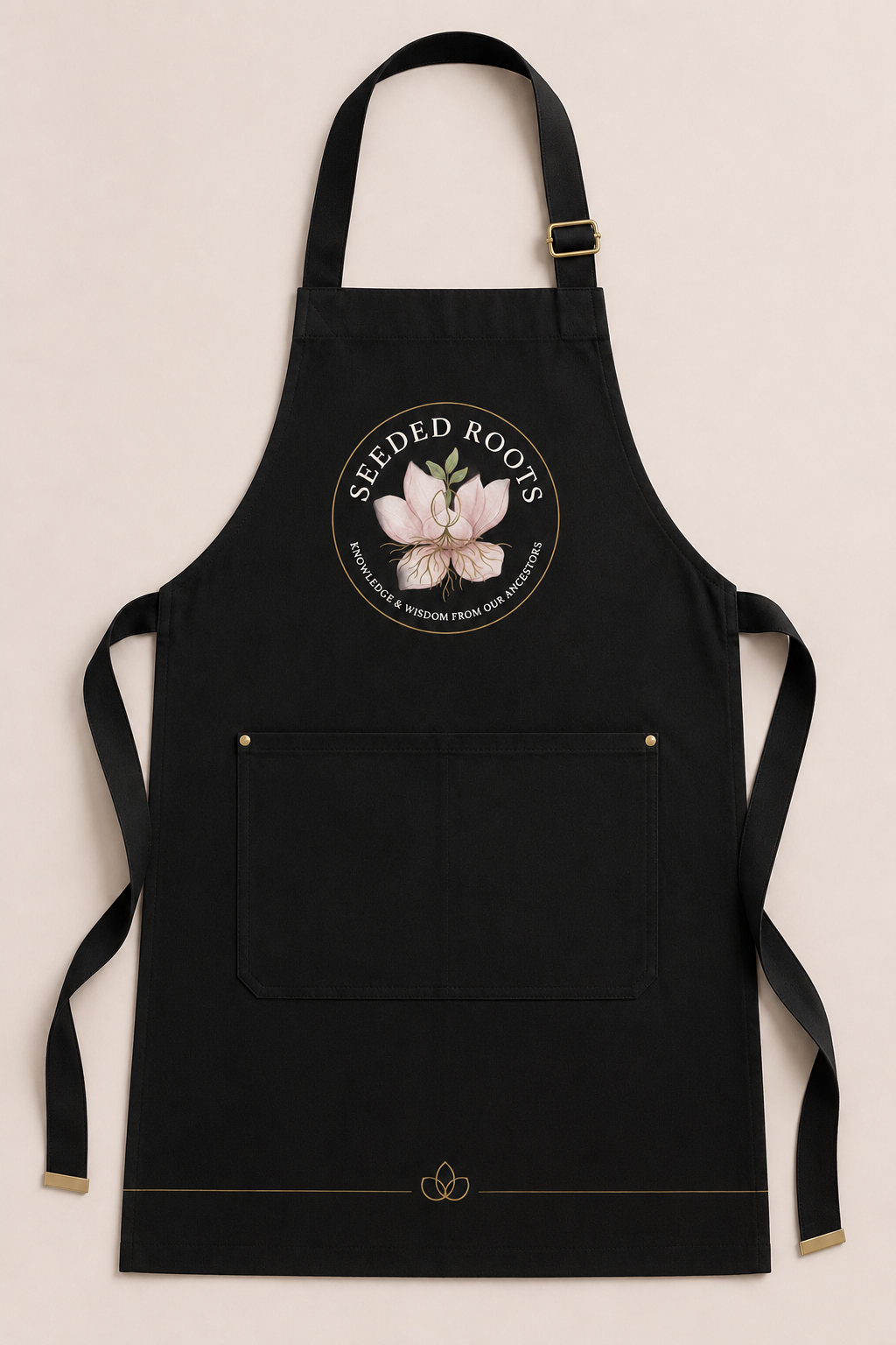 Cotton Apron Black