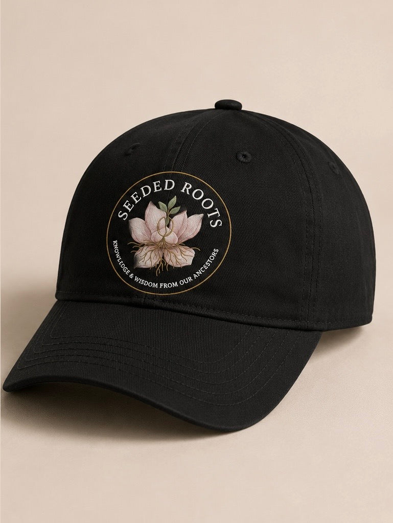 BLACK COTTON HAT